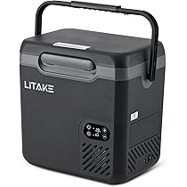 Amazon.co.jp: Litake(リテーク) 車載冷蔵庫 18L -20℃～20℃ バッテリー