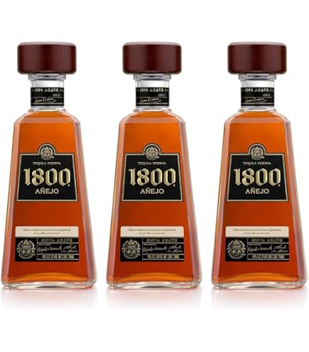 Amazon.co.jp: テキーラ クエルボ 1800 アネホ 40度 750ml 「樽熟成
