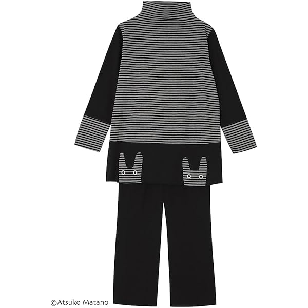 Amazon | ワコール マタノアツコ ルームウェア 長袖パジャマ