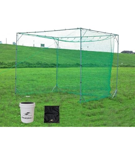 FIELD FORCE バッティングネット 大型 Amazon | バッティング ゲージ 大型 バッティングティー+今なら ロゴ