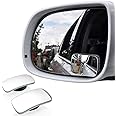 自動車補助ミラー【2個セット】 車用補助ミラー 360度角度調整可能 ブラインドスポットミラー 広視野 死角解消 サイドミラー サブミラー 安全運転 車の便利グッズ