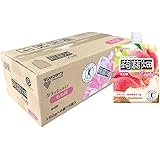 マンナンライフ クラッシュタイプの蒟蒻畑ライト　もも 【1ケース】　150g×30個