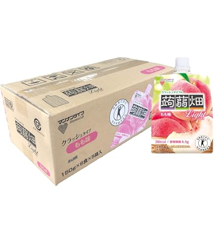 Amazon.co.jp: マンナンライフ クラッシュタイプの蒟蒻畑 アソート