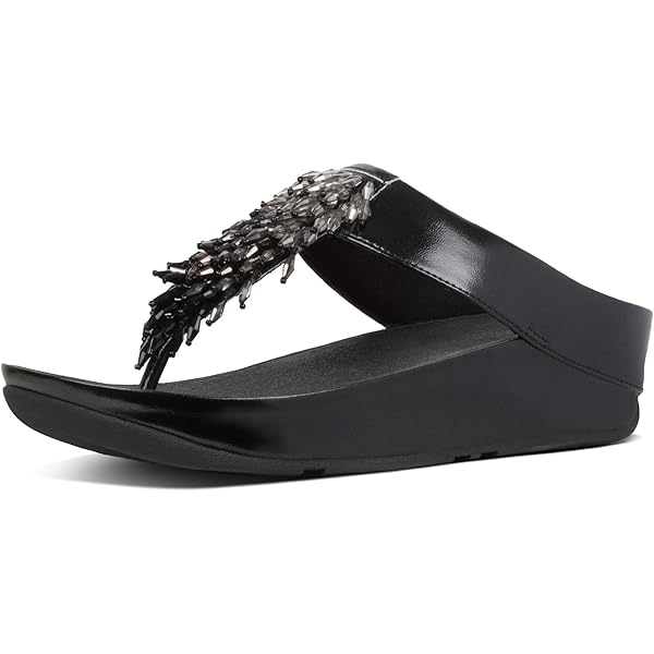 Amazon | FitFlop レディース ルル グリッター トゥ トング
