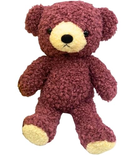 Amazon.co.jp: 童心タグリボン付き クマのモコM ぬいぐるみ 中国製