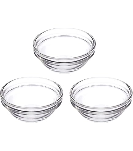 Amazon｜アルコロック アンピラブル ガラスボウル 3サイズセット (6cm 