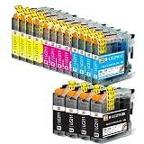 LC211-4CL Brother用 互換インクカートリッジ LC211(4BK/4C/4M/4Y) 4色 16本 大容量 残量検知 最新ICチップ搭載 DCP-J562N DCP-J762N DCP-J962N DCP-J963N MFC-J730DN MFC-J730DWN MFC-J830DN MFC-J830DWN MFC-J880N MFC-J900DN MFC-J900DWN