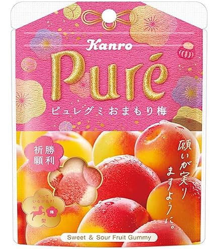 Amazon | カンロ ピュレグミ おまもり梅 52g×6袋入 | カンロ