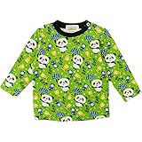 GARACH(ギャラッチ) 天竺雪降りパンダ総柄長袖Tシャツ 100cm /ライム NO.AH-431404