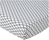 Oliver B Crib Sheet - Navy Trellis by Oliver B [並行輸入品]