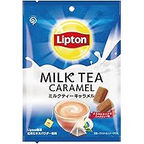 キャラメルミルク Amazon | 栄光堂ファクトリー リプトン ミルクティーキャラメル 65g×6