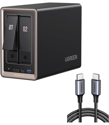 Amazon.co.jp: UGREEN NASync DXP2800 GT 2ベイNASキット AMD Ryzen