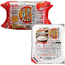 Amazon | アイリスオーヤマ パックご飯 120g×10個 国産米 100% 低温