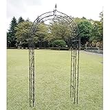 ゲートアーチ基本部（幅134cm、高さ271cm、奥行38cm）[奥行連結可能なデザインアーチ] ノーブランド品