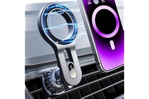 LISEN for MagSafe Car Mount Magnetic Phone Holder Car Mount Mobile Phone Vent Magnetic Easily Install iPhone Car Holder Mount Magents Fit for iPhone 17 Air 16 15 14 13 Pro Plus Max, Navigation Devices