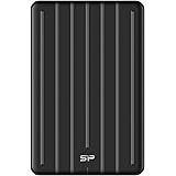 シリコンパワー ポータブルSSD 2TB USB3.1 Gen2 PS4/5動作確認済 耐衝撃 3年保証 Type-C 高速転送 Read:520MB/s B75pro SP020TBPSD75PSCK