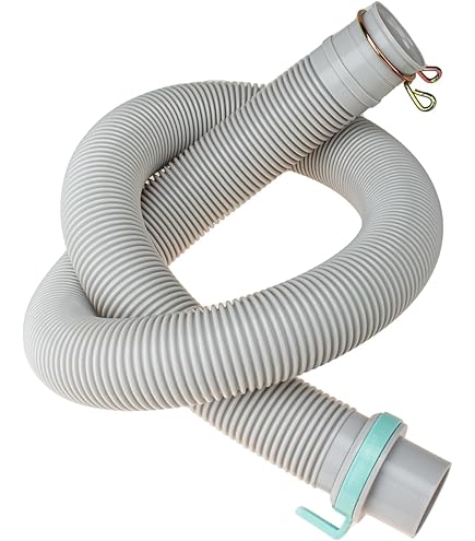 Amazon.co.jp: 排水用延長ホース 1.5m（洗濯機用） カクダイ LS4361