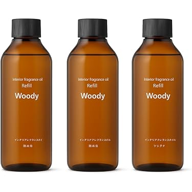 無印良品 インテリアフレグランスオイル 詰替用 ウッディ 200ml 4本