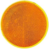 hy-ko Prod Co 2パック3 – 1 / 4 "プラスチックReflector Break Resistant Press On 3-1/4"
