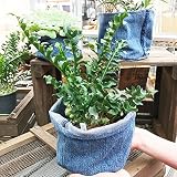送料無料 デニム鉢カバー オリジナル商品 古着リメイク 観葉植物 ポットカバー プランターカバー リメイクデニム