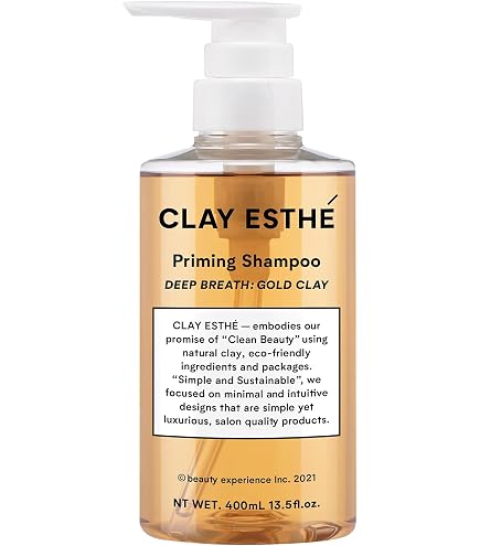Amazon | クレイエステ シャンプーゴールドクレイ 800ml + ヘアマスク 