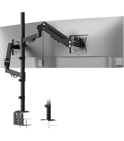 WORLDLIFT PC モニターアーム 3画面 17~49インチ対応 液晶 Amazon.co.jp: WORLDLIFT PC モニターアーム 3画面 17～49インチ