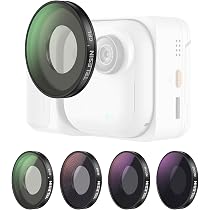 Amazon | TELESIN ND CPL フィルターセット Insta360 Go Ultra 用