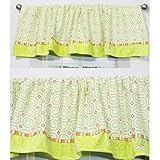 Nurture想像力Nurture ABC Friends Valances、2ウィンドウセーバーパック