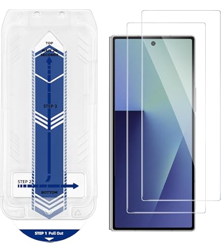 Amazon.co.jp: For Galaxy Z Fold7 フィルム(4枚)+カメラフィルム(2枚