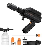 DOQASOO 高圧洗浄機 ハンディ Amazon | 高圧洗浄機 ハンディ 高性能5in1ノズル 充電式 900g軽量
