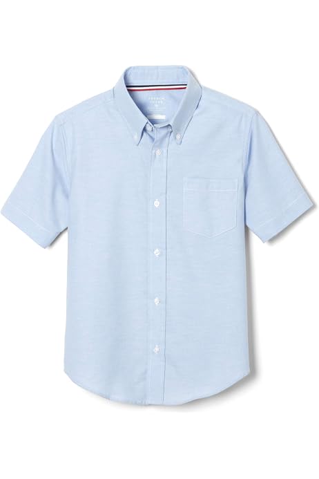 Short Sleeve Oxford Dress Shirt 