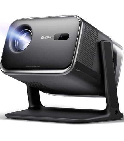 Aurzen EAZZE D1 プロジェクター本体 Smartプロジェクター Amazon.co.jp: Aurzen プロジェクター EAZZE D1 本体＋高さ調整