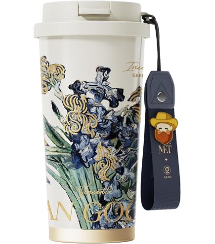 Amazon.co.jp: GERM お花 チタンストロータンブラー丨500ml 真空断熱