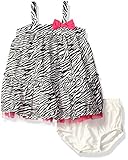 The Children's Place Baby Girls' Off Shoulder Casual Dresses Snow 63599 6-9 Months [並行輸入品]