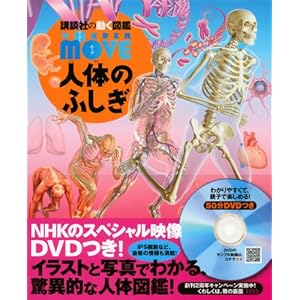 DVD付 WONDER MOVE 人体のふしぎ (講談社の動く図鑑MOVE)