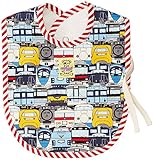 KILLY EDNA(キリーエドナ)ラウンドビブ(ギフトボックス入り)・トレイン(正面)