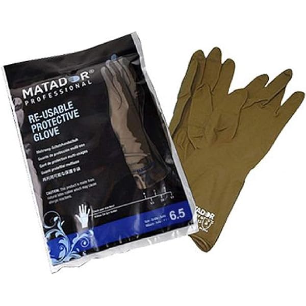 Amazon.co.jp: [MATADOR PROFESSIONAL] マタドールゴム手袋 6.0吋 【3