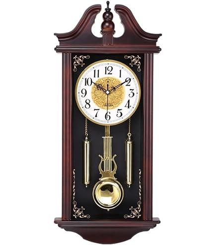 古時計　振り子時計　掛時計　レトロ　　アンティーク掛時計 振り子時計 掛け時計 壁掛け時計 アンティーク風 レトロ 木製 オシャレ