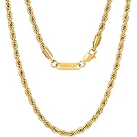 Amazon | [VEXXS] フォックステイル ネックレス チェーン メンズ 幅3mm