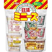 Amazon.co.jp: 日清食品 日清ミニーズ（西） 5種1袋 ×6袋 [CN・カップ