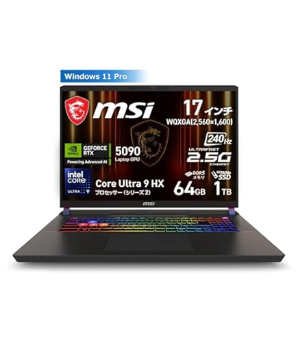 msi - 数量限定/ゲーミングPC/高性能i9 14900K/1TB/32GB/4060 ヨドバシ.com - MSI エムエスアイ ゲーミングデスクトップPC