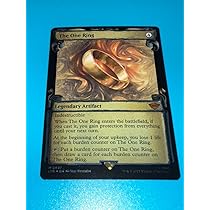 Amazon.co.jp: mtg 一つの指輪 銀幕foil silver 英語 シルバー 