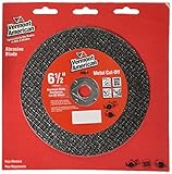Vermont American 28026 6-1/2-Inch, 5/8-Inch Arbor Abrassive Cut Off Wheel for Metal [並行輸入品]