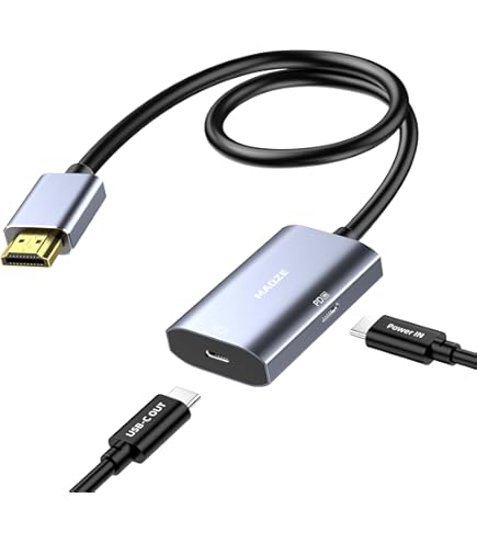 PCケーブル・コネクタ PeakDo Wireless HDMI 4K, Wireless HDMI Amazon.com: PeakDo 無線HDMI 發射器和接收器4K@30Hz,0 延遲無線HDMI