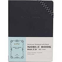 黒 A5 横罫ノート 100ページ Amazon.co.jp: ライフ ノート ノーブルブック A5 横罫 N1622 黒