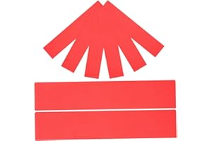 BELLIFFY 8個 長方形 ランドマーク マット テニス トレーニング マーカー フットボール トレーニング サイン スポット マーカー スポーツ トレーニング カーペット マーカー テニス コ