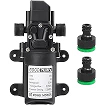 Amazon.co.jp: GUOOL DC 12V 60W 自動ダイヤフラムポンプ ボート