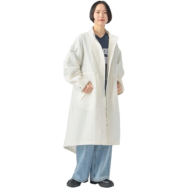 Amazon | [レイビームス] コート フクレ ジャカード ステンカラー