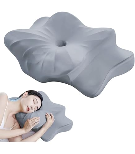 Amazon｜Derila (デリラ) 頚椎クイーンサイズ 睡眠用枕 - 首と肩の痛み