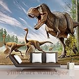 bzdhwwh 3d壁紙恐竜子供フォトウォールリビングルームホームデコレーション壁紙モダン抽象Papel De Paredeフローラル3d 6989548238653